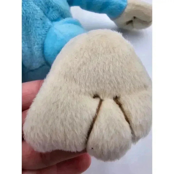 Kuddle Me Toys 2002 Rare Blue Monkey 8.5" Stuffed Animal - Picture 8 of 16